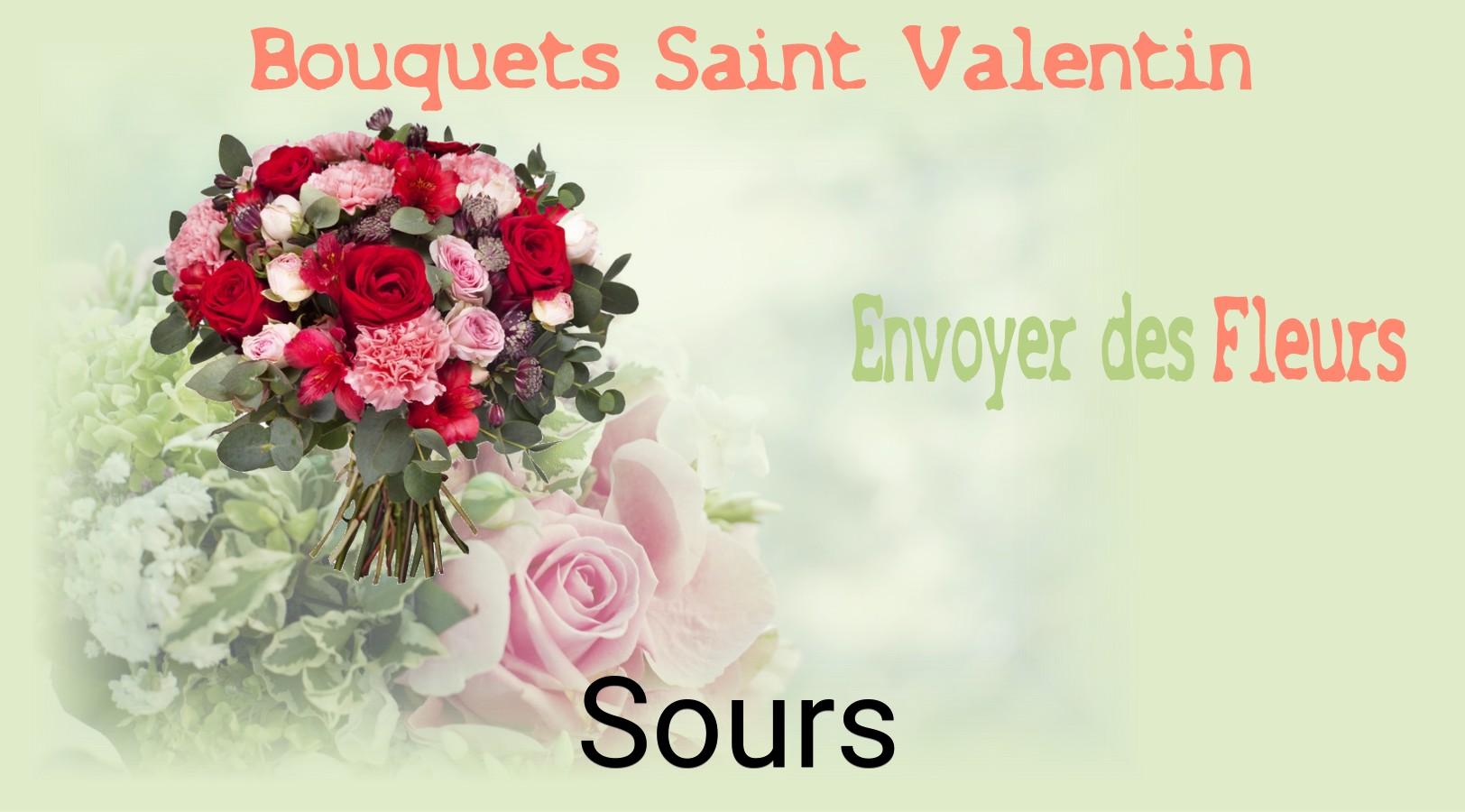 Roses de Saint-Valentin livrées à Sours