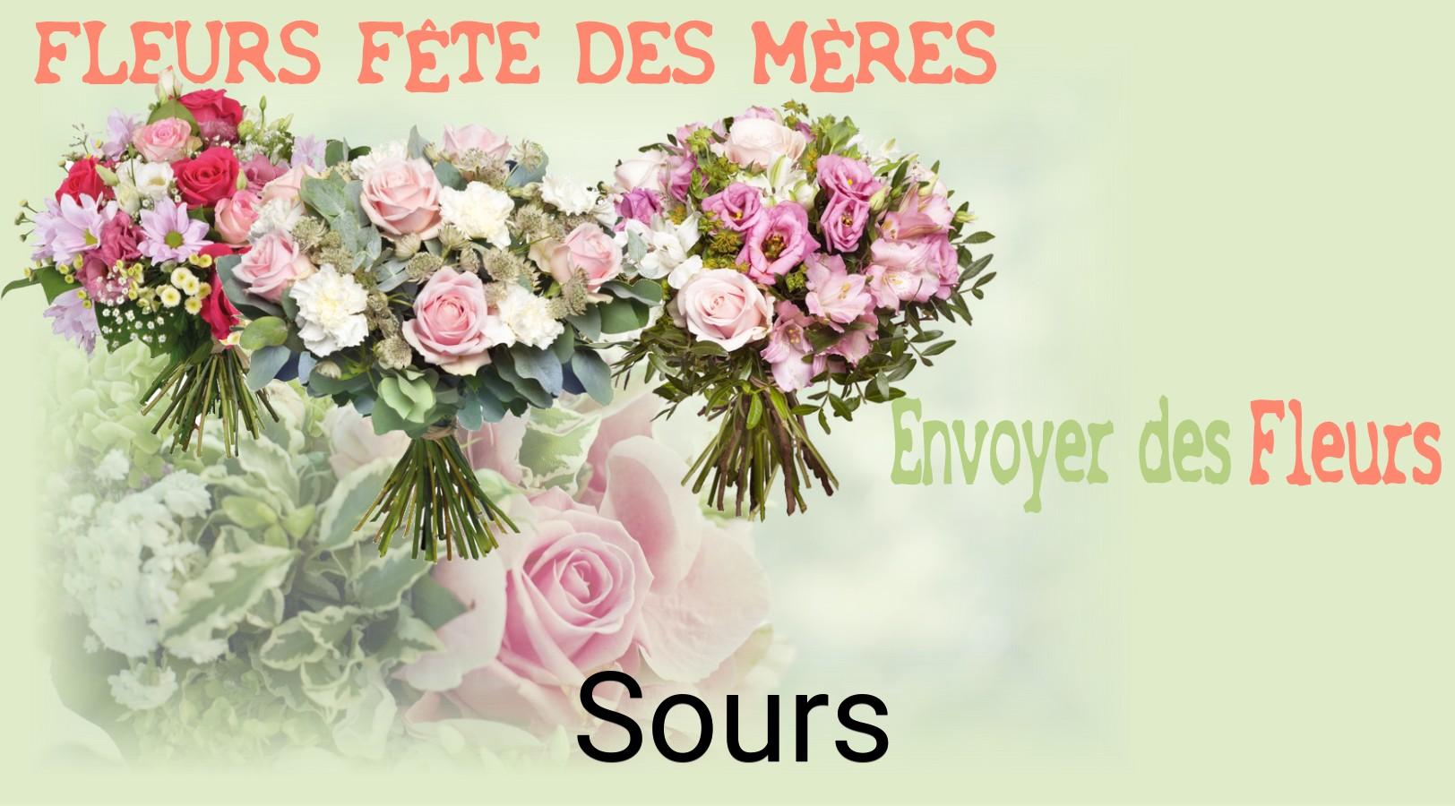 Bouquet de Fête des Mères livré à Sours
